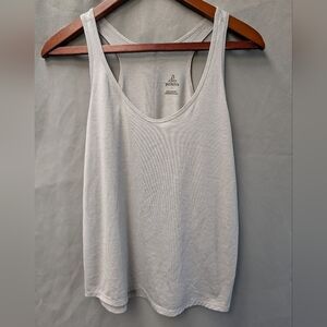 Prana Light Gray Women's Tank Top Size L